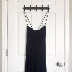 Long, black (prom) dress. Size L.